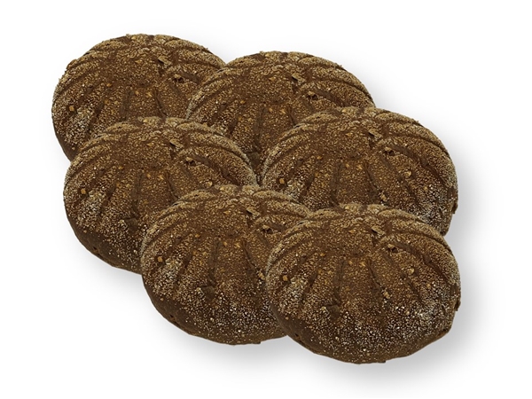 Actiezak: meergranenbroodjes 4+2 gatis