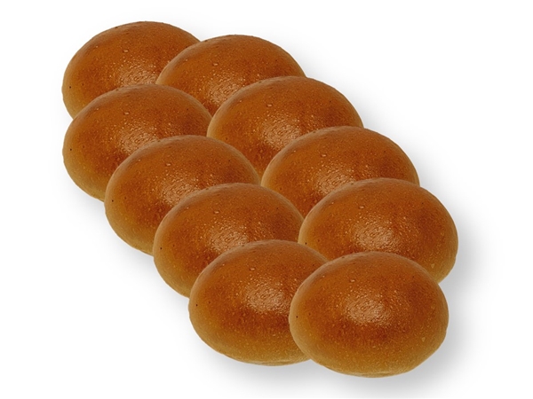 Voordeelzak: 10 witte minibroodjes